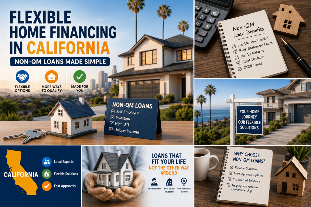 Non QM loans California | RI Mortgage Brokers