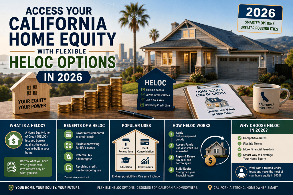 HELOC California | RI Mortgage Brokers