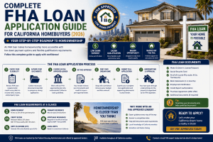 Complete FHA Loan Application Guide for California Homebuyers (2026)